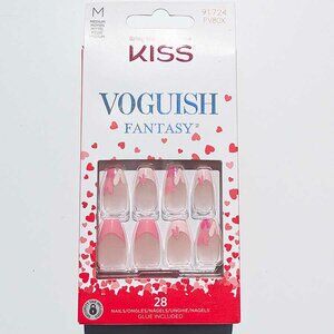 Kiss Voguish Fantasy Valentine's Day Nails - Pink Drinks